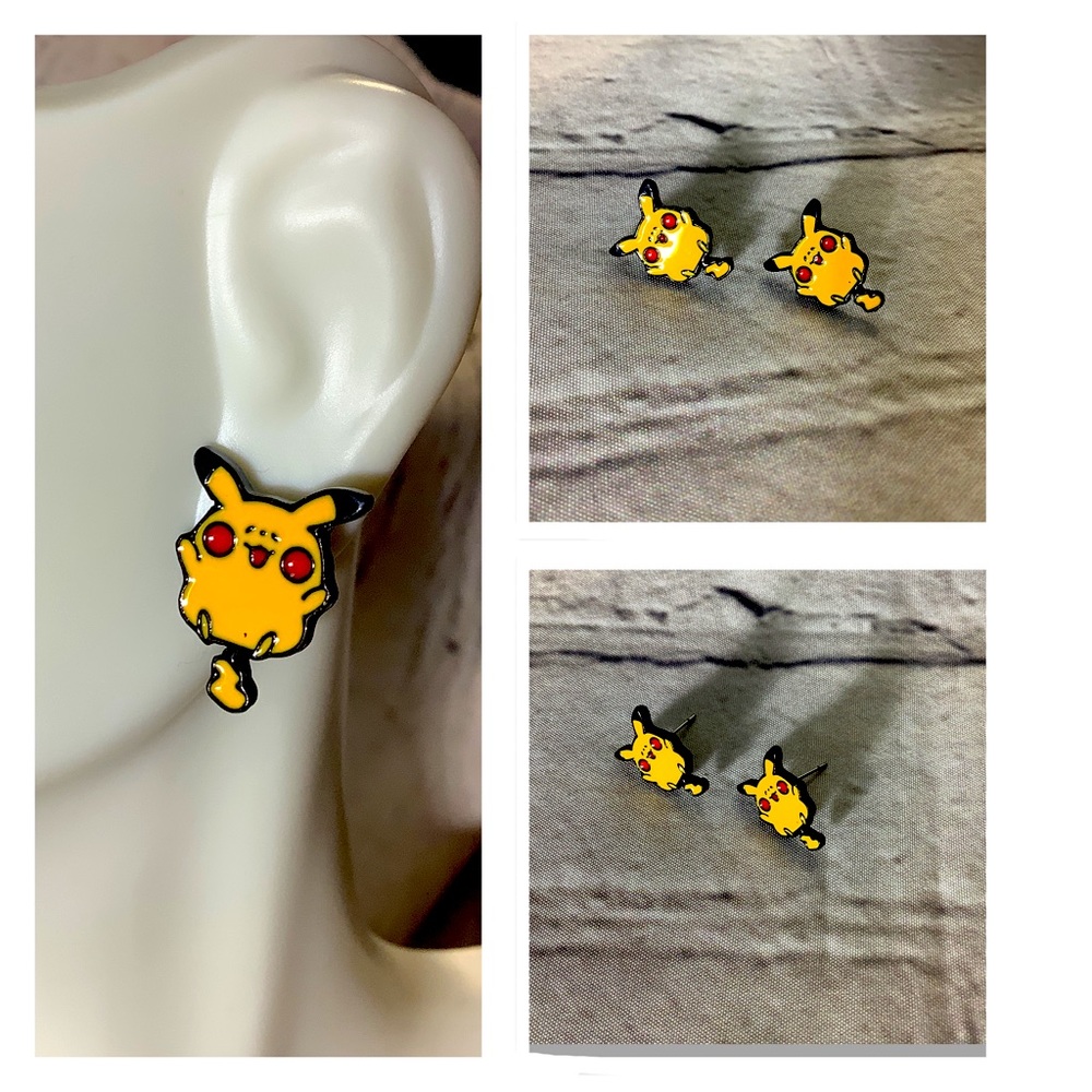 Pokeman Stud Earrings